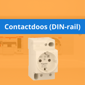 Contactdoos DIN-rail