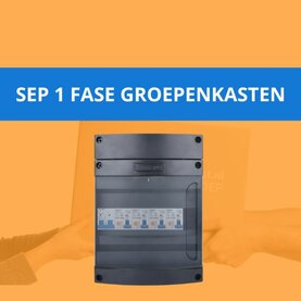 SEP 1 Fase Groepenkasten