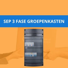 SEP 3 Fase Groepenkasten