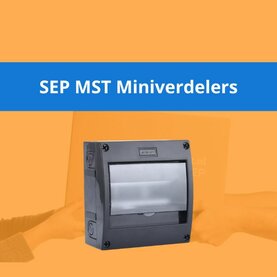 MST Miniverdelers 2 tot 8 modules - Uitbreidbaar