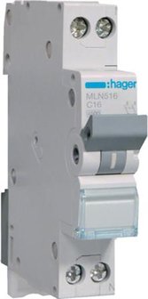 Hager Installatie Automaat C16 MLN516