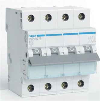 Hager Installatie Automaat B32 MBN632E