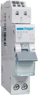 Hager MJS516 InstallatieAutomaat C16