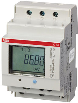 ABB KWh meter 3 fase C13 110-101