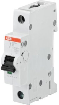 ABB S201 C4 InstallatieAutomaat 1 polig