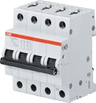 ABB InstallatieAutomaat B6 (3P+N)