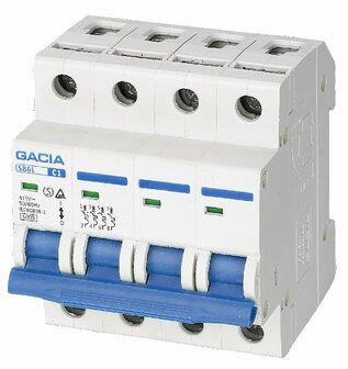 Gacia C10 installatieautomaat 4P