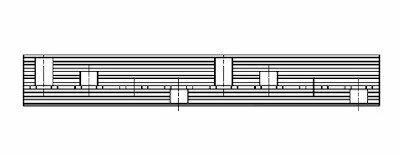 Gewiss 3 fase Kamrail (3P+N) - 8 modules