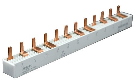 Kamrail 12 modules Pin - 3 fase (3P+N) 16mm&sup2;