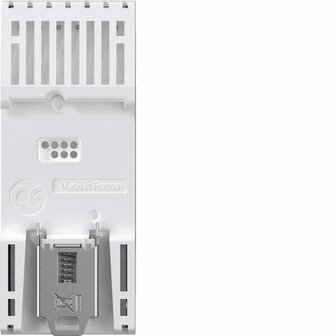 DIN rail achterkant Hager Programmaklok Digitaal EGN200