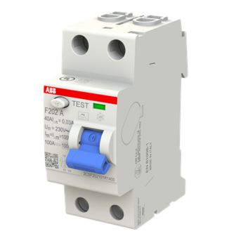 ABB aardlekschakelaar F202 A-40/0.03