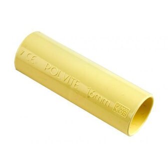 Polvite PVC sok 19mm creme