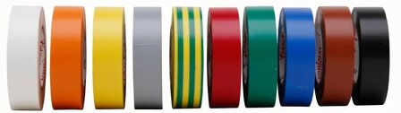 Isolatieband 0,15mm 10 rollen