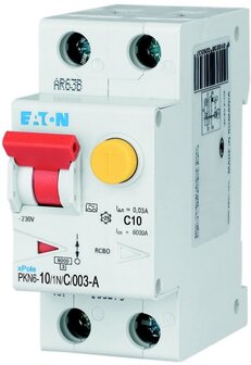 EATON Aardlek automaat C10 (1P+N)..