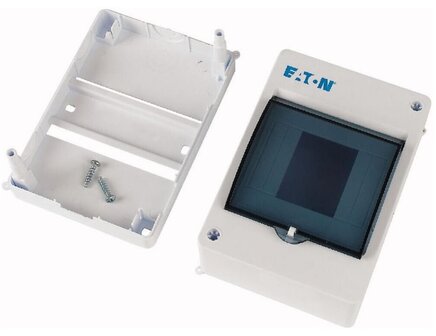 Eaton 177073 - 4 Modules Miniverdeler + Deur met DIN rail