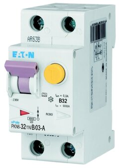 B32 Aardlekautomaat 1P+N 300mA - Eaton 236729