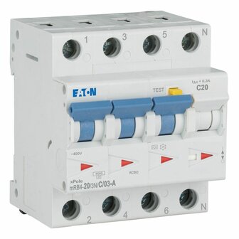 Eaton 120681 Aardlekautomaat C20