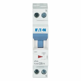 Eaton Installatie Automaat C20 - 2 Polig (1P+N)