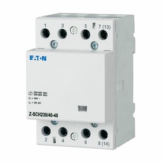 EATON Z-SCH230/40-40 - 4 polige 40A Magneetschakelaar 230V AC (4 Maak)