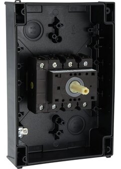 Eaton Werkschakelaar 63A binnenkant linker zijde