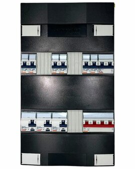 Gewiss Groepenkast 3 Fase met 6 Groepen