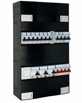 Gewiss-GroepenKast-3-Fase-9-Groepen-2P2N-Trafo-3als