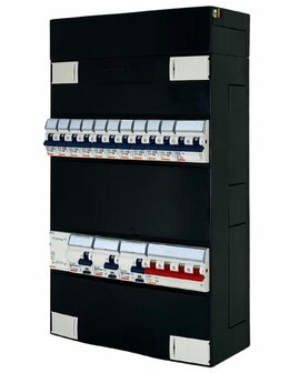 Gewiss-GroepenKast-3-Fase-10-Groepen-2P2N-Trafo-3als