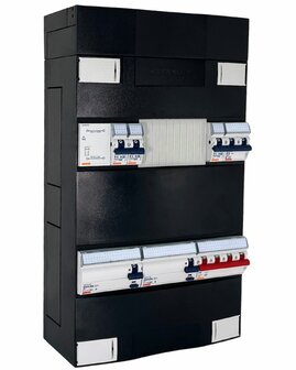Gewiss-GroepenKast-3-Fase-3-Groepen-2P2N-Trafo-2als