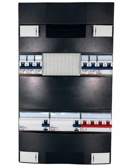 Gewiss 3F Groepenkast 5 Groepen + 2P+2N (2x 4P Aardlek)