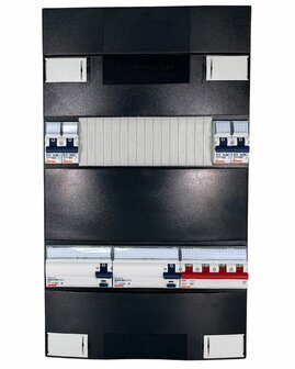 Gewiss 3F Groepenkast 4 Groepen (2x 4P Aardlekschakelaar)