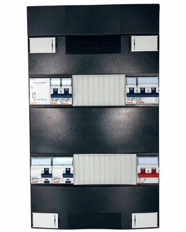 Gewiss-GroepenKast-1-Fase-3-Groepen-2P2N-Trafo-3als