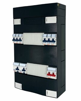 Gewiss GroepenKast 1 Fase 6 Groepen + Beltrafo (2 ALS)