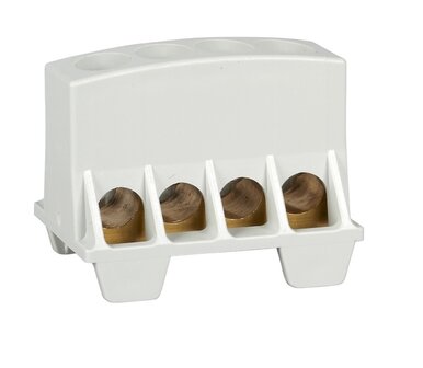 Resi9, Faseverdeelblokken, Voor Advanced groepenkasten, 4x10mm2