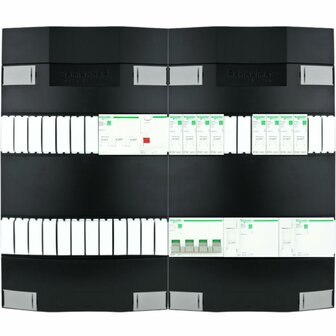 Grote Schneider Groepenkast 3 Fase 8 groepen 2x3F ALS + 3P+N B16 ALA (2x24M)