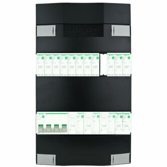 Schneider Groepenkast 3 Fase 11 groepen + 2P+2N Fornuisgroep (24M)