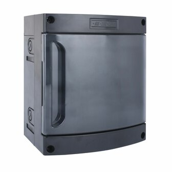 SEP Livion DB-112 lege groepenkast 12 modules schuin vooraanzicht