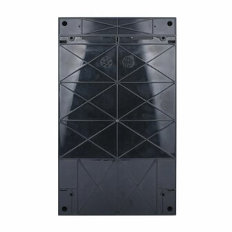 SEP Livion DB-224 lege groepenkast 24 modules achterzijde