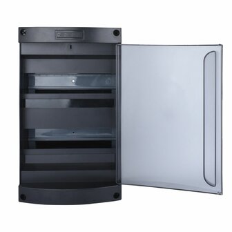 SEP Livion DB-224 lege groepenkast 24 modules deur open