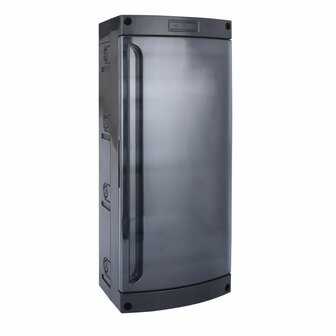 SEP Livion DB-336 lege groepenkast 36 modules schuin vooraanzicht