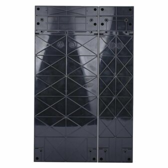 SEP Livion DB-354E lege groepenkast 54 modules achterzijde