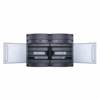 SEP Livion DB-124E lege groepenkast 24 modules deur open