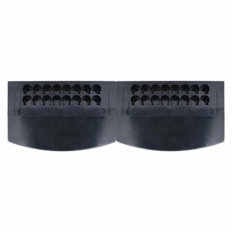 SEP Livion DB-124E lege groepenkast 24 modules bovenzijde