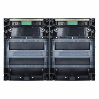 SEP Livion DB-124E lege groepenkast 24 modules binnenkant