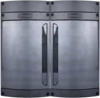 SEP Livion DB-248E lege groepenkast 48 modules voorzijde met deur