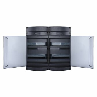 SEP Livion DB-248E lege groepenkast 48 modules deur open