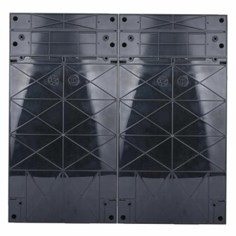 SEP Livion DB-248E lege groepenkast 48 modules achterzijde