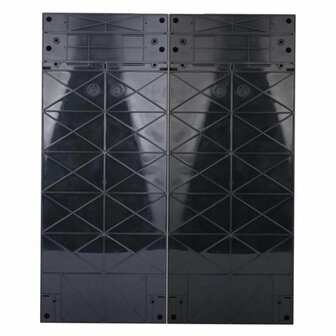 SEP Livion DB-372E lege groepenkast 72 modules achterzijde