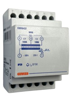 Gewiss-beltransformator-30VA-GW96432