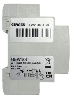 Gewiss-beltransformator-40VA-GW96434