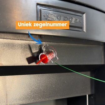 SEP DB-LCK verzegeling voor Livion groepenkast